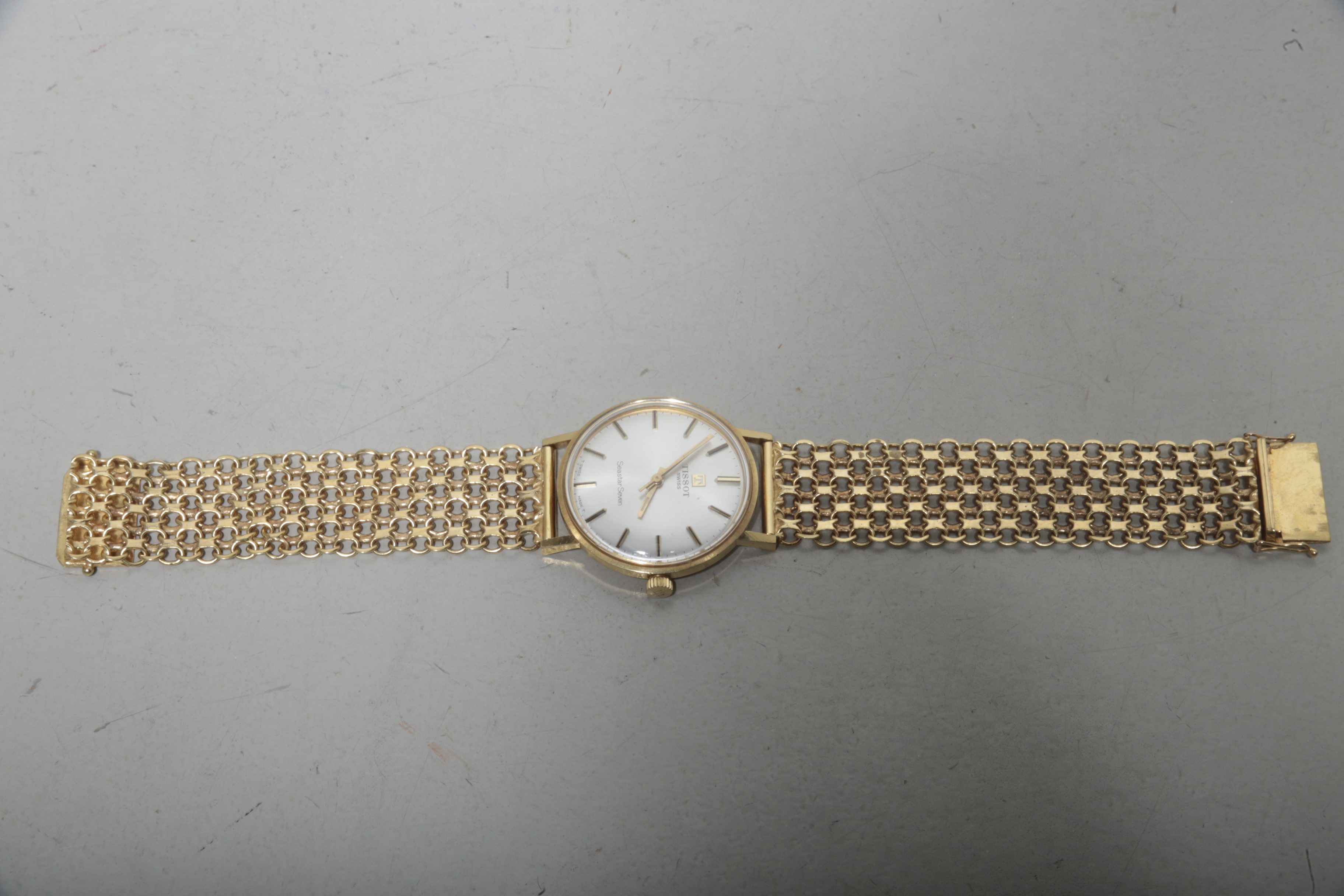 Guldklocka Tissot Seastar Seven 18k Auction auktionstjanst.se